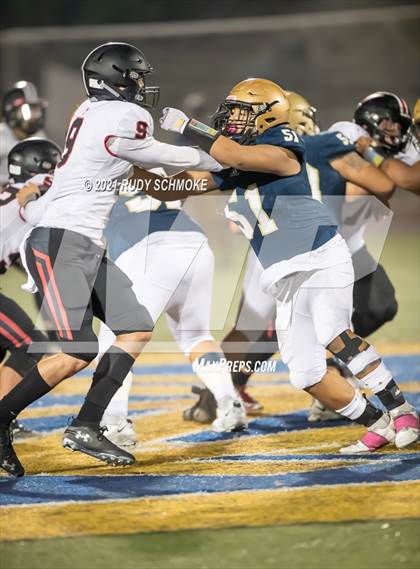 Thumbnail 1 in Santa Fe Christian @ Mater Dei Catholic (CIF SDS Division III Playoffs) photogallery.