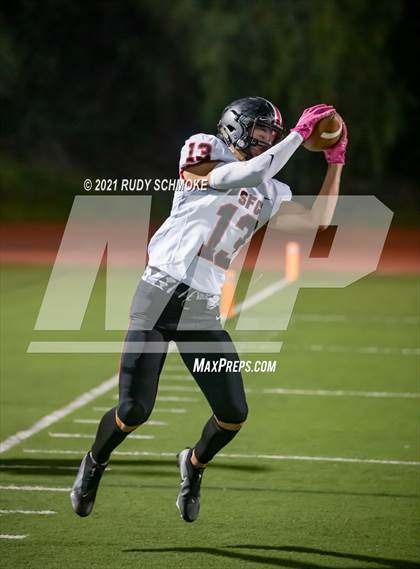Thumbnail 1 in Santa Fe Christian @ Mater Dei Catholic (CIF SDS Division III Playoffs) photogallery.