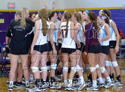 Thumbnail 3 in Flintridge Sacred Heart vs. Assumption (Durango Fall Classic) photogallery.