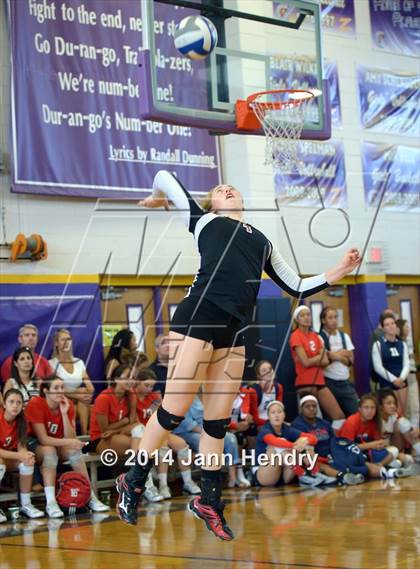 Thumbnail 1 in Flintridge Sacred Heart vs. Assumption (Durango Fall Classic) photogallery.