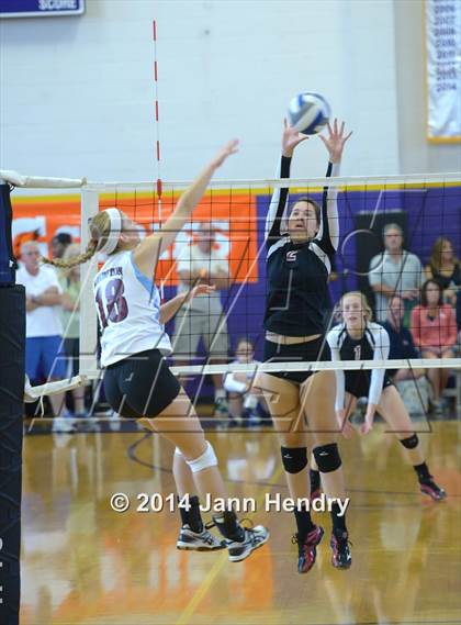Thumbnail 1 in Flintridge Sacred Heart vs. Assumption (Durango Fall Classic) photogallery.