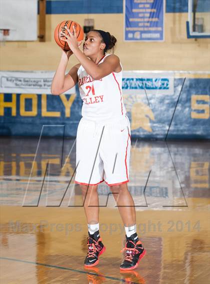 Thumbnail 3 in Rancocas Valley vs Gill St. Bernard's (97.3 ESPN Shootout) photogallery.