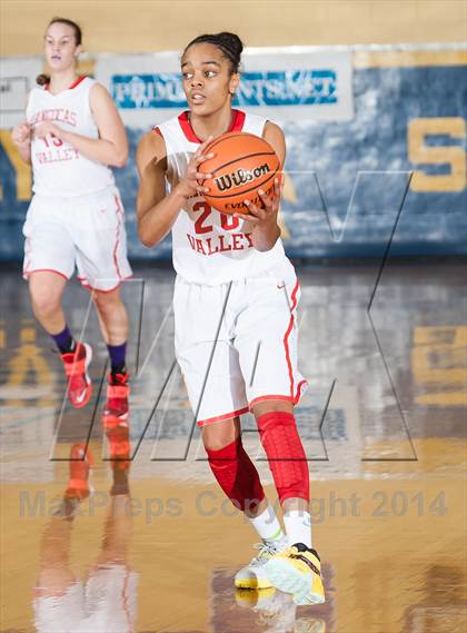 Thumbnail 3 in Rancocas Valley vs Gill St. Bernard's (97.3 ESPN Shootout) photogallery.