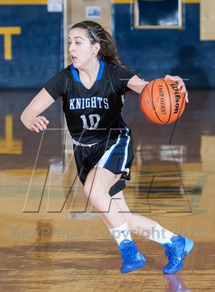 Thumbnail 1 in Rancocas Valley vs Gill St. Bernard's (97.3 ESPN Shootout) photogallery.