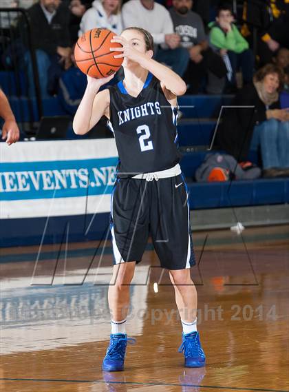 Thumbnail 2 in Rancocas Valley vs Gill St. Bernard's (97.3 ESPN Shootout) photogallery.