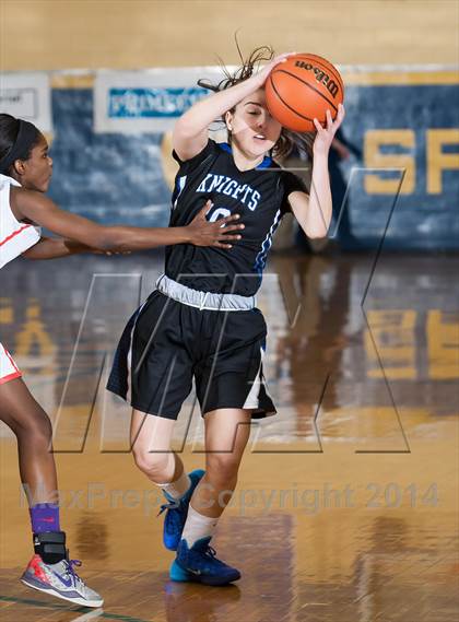 Thumbnail 2 in Rancocas Valley vs Gill St. Bernard's (97.3 ESPN Shootout) photogallery.