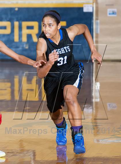 Thumbnail 3 in Rancocas Valley vs Gill St. Bernard's (97.3 ESPN Shootout) photogallery.
