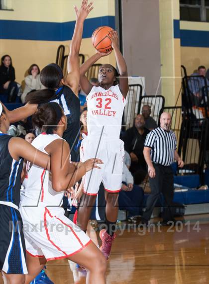 Thumbnail 1 in Rancocas Valley vs Gill St. Bernard's (97.3 ESPN Shootout) photogallery.