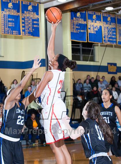 Thumbnail 3 in Rancocas Valley vs Gill St. Bernard's (97.3 ESPN Shootout) photogallery.