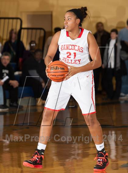 Thumbnail 2 in Rancocas Valley vs Gill St. Bernard's (97.3 ESPN Shootout) photogallery.