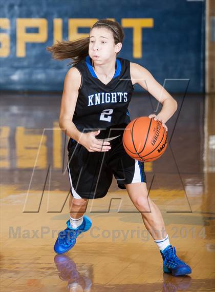 Thumbnail 1 in Rancocas Valley vs Gill St. Bernard's (97.3 ESPN Shootout) photogallery.