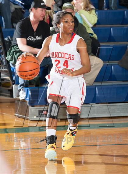 Thumbnail 3 in Rancocas Valley vs Gill St. Bernard's (97.3 ESPN Shootout) photogallery.