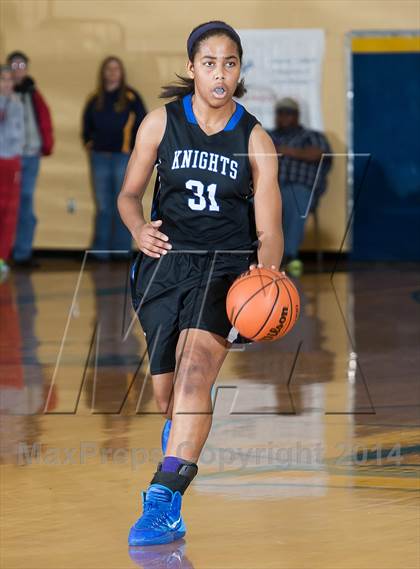 Thumbnail 2 in Rancocas Valley vs Gill St. Bernard's (97.3 ESPN Shootout) photogallery.