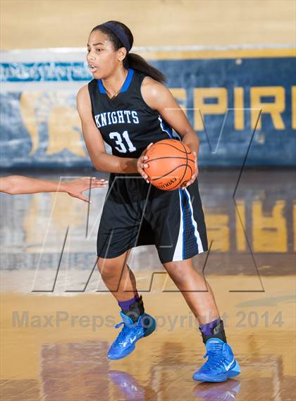 Thumbnail 2 in Rancocas Valley vs Gill St. Bernard's (97.3 ESPN Shootout) photogallery.