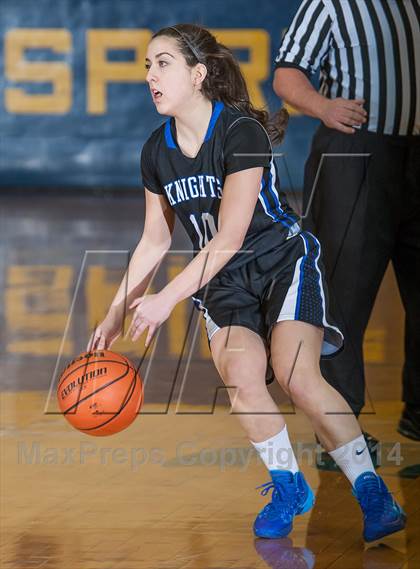 Thumbnail 2 in Rancocas Valley vs Gill St. Bernard's (97.3 ESPN Shootout) photogallery.