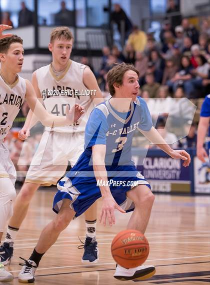 Thumbnail 3 in Allegheny-Clarion Valley vs Clarion-Limestone (PIAA D9 1A Consolation) photogallery.