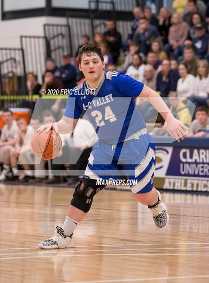 Thumbnail 3 in Allegheny-Clarion Valley vs Clarion-Limestone (PIAA D9 1A Consolation) photogallery.