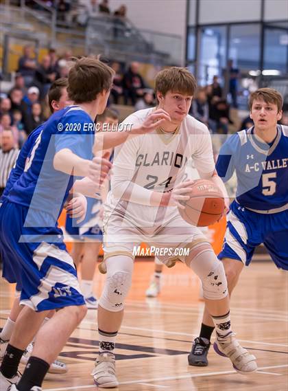 Thumbnail 3 in Allegheny-Clarion Valley vs Clarion-Limestone (PIAA D9 1A Consolation) photogallery.