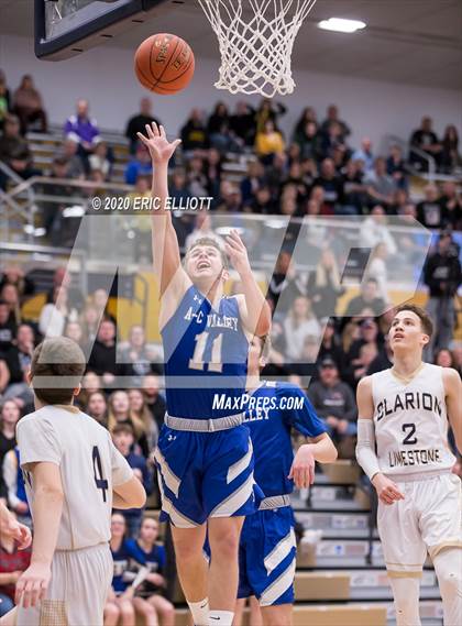 Thumbnail 1 in Allegheny-Clarion Valley vs Clarion-Limestone (PIAA D9 1A Consolation) photogallery.