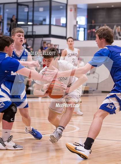 Thumbnail 1 in Allegheny-Clarion Valley vs Clarion-Limestone (PIAA D9 1A Consolation) photogallery.