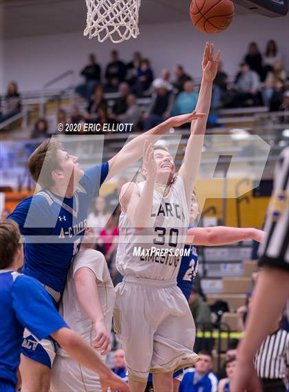 Thumbnail 1 in Allegheny-Clarion Valley vs Clarion-Limestone (PIAA D9 1A Consolation) photogallery.