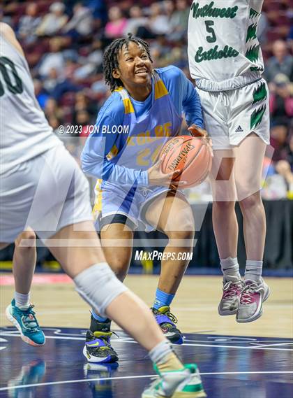 Thumbnail 2 in Kolbe-Cathedral vs. Northwest Catholic (CIAC Class S Final) photogallery.