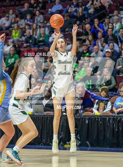Thumbnail 2 in Kolbe-Cathedral vs. Northwest Catholic (CIAC Class S Final) photogallery.