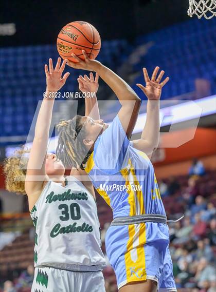 Thumbnail 3 in Kolbe-Cathedral vs. Northwest Catholic (CIAC Class S Final) photogallery.