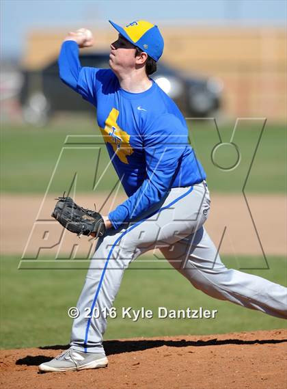 Thumbnail 1 in Bonham vs Leonard (Pottsboro Varsity Tournament) photogallery.