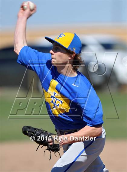 Thumbnail 2 in Bonham vs Leonard (Pottsboro Varsity Tournament) photogallery.