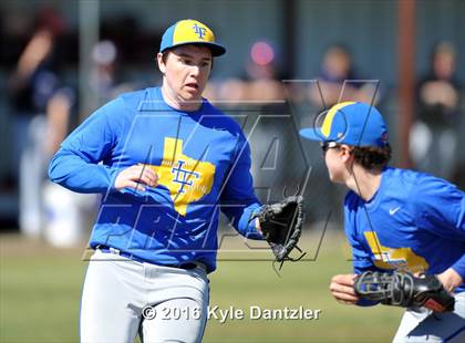 Thumbnail 1 in Bonham vs Leonard (Pottsboro Varsity Tournament) photogallery.