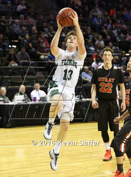 Thumbnail 2 in Fleming vs. Ouray  (CHSAA 1A Semifinal) photogallery.