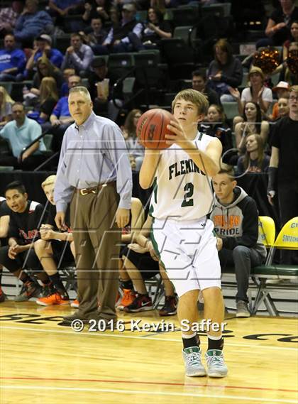 Thumbnail 1 in Fleming vs. Ouray  (CHSAA 1A Semifinal) photogallery.