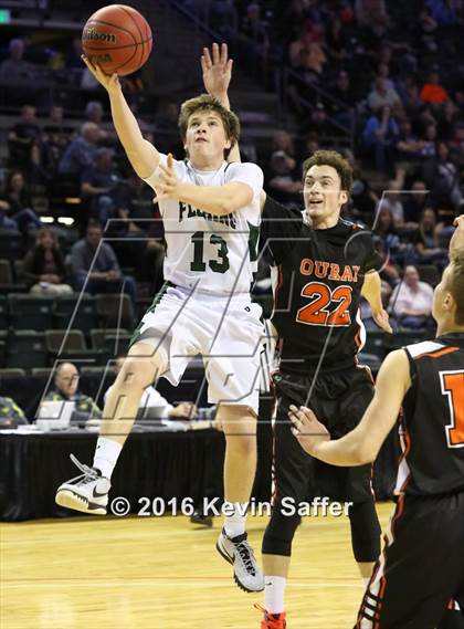 Thumbnail 1 in Fleming vs. Ouray  (CHSAA 1A Semifinal) photogallery.