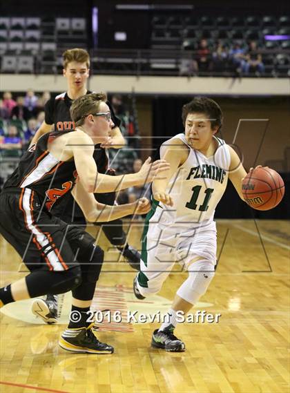 Thumbnail 2 in Fleming vs. Ouray  (CHSAA 1A Semifinal) photogallery.