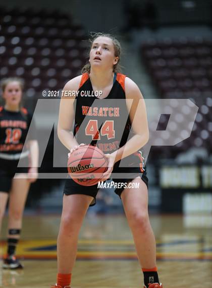 Thumbnail 2 in Wasatch Academy vs. Enterprise (UHSAA 2A Consolation Semifinal) photogallery.