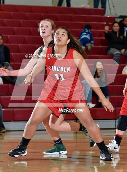 Thumbnail 3 in Manteca vs. Lincoln (Trojan Clash) photogallery.