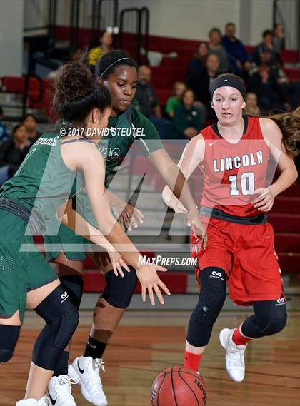 Thumbnail 2 in Manteca vs. Lincoln (Trojan Clash) photogallery.