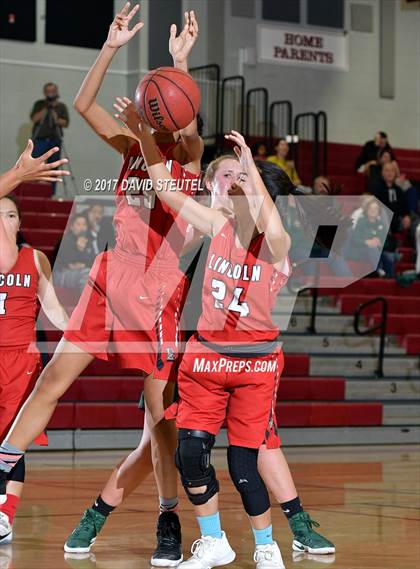 Thumbnail 2 in Manteca vs. Lincoln (Trojan Clash) photogallery.
