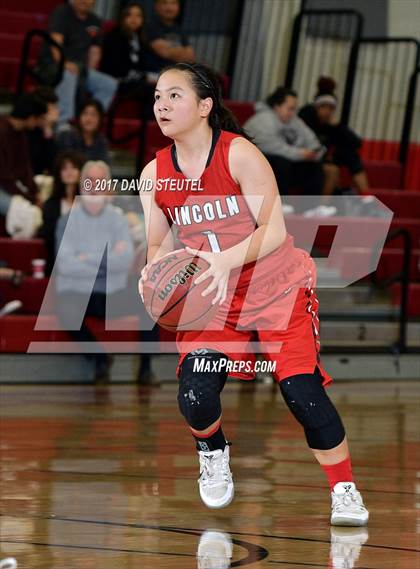 Thumbnail 3 in Manteca vs. Lincoln (Trojan Clash) photogallery.