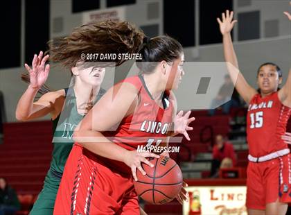 Thumbnail 3 in Manteca vs. Lincoln (Trojan Clash) photogallery.