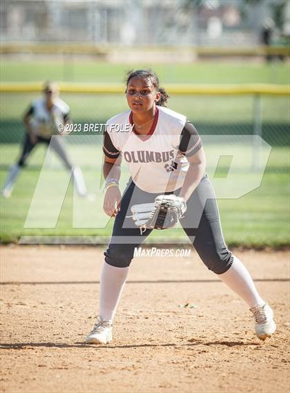 Thumbnail 2 in Lincoln Southeast vs Columbus (HAC Tournament) photogallery.