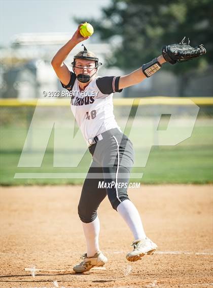 Thumbnail 2 in Lincoln Southeast vs Columbus (HAC Tournament) photogallery.
