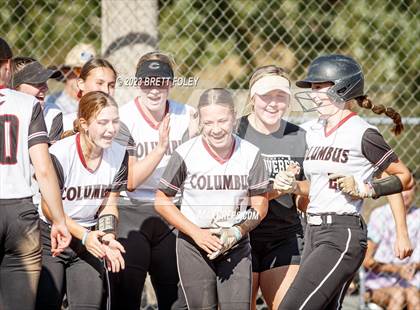 Thumbnail 3 in Lincoln Southeast vs Columbus (HAC Tournament) photogallery.