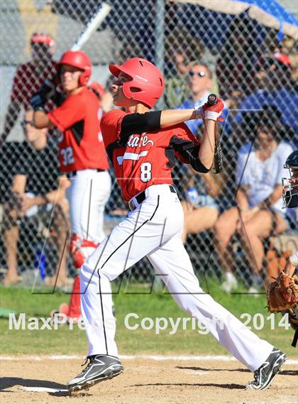 Thumbnail 2 in Santa Fe Christian @ Bonita Vista (CIF-SDS D2 Semifinal) photogallery.