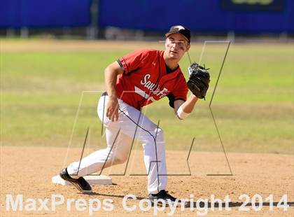 Thumbnail 2 in Santa Fe Christian @ Bonita Vista (CIF-SDS D2 Semifinal) photogallery.