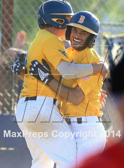 Thumbnail 2 in Santa Fe Christian @ Bonita Vista (CIF-SDS D2 Semifinal) photogallery.