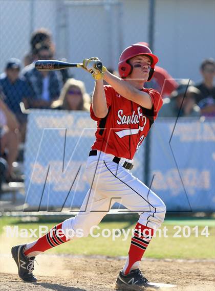 Thumbnail 2 in Santa Fe Christian @ Bonita Vista (CIF-SDS D2 Semifinal) photogallery.