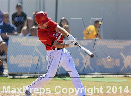 Thumbnail 2 in Santa Fe Christian @ Bonita Vista (CIF-SDS D2 Semifinal) photogallery.