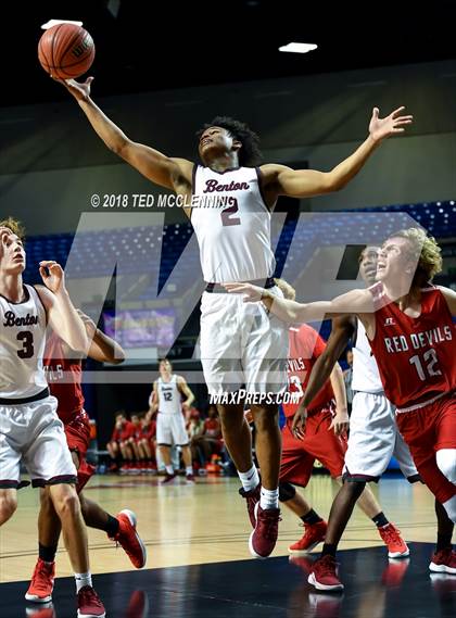 Thumbnail 2 in Mountain Pine vs Benton (Chartwells Spa City Shootout) photogallery.
